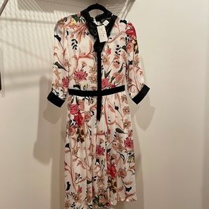 ‘Mussa’ Floral over the knee dress size S | never worn